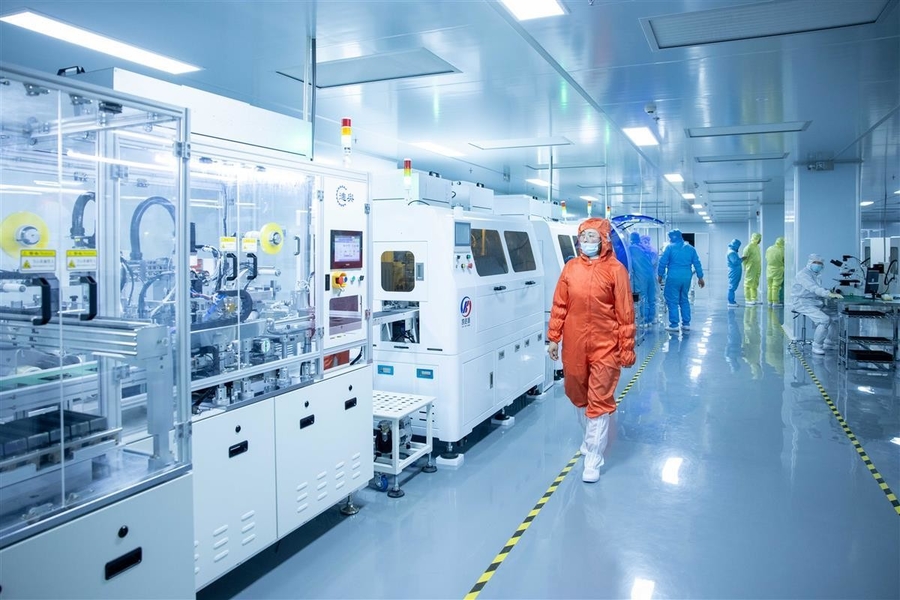HuaXin Technology  CO.,LTD manufacturer production line