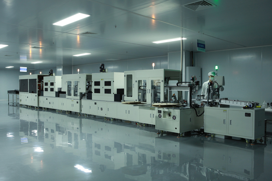 HuaXin Technology  CO.,LTD manufacturer production line