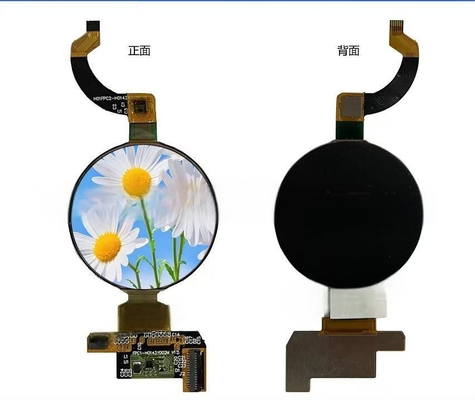 1.43 Inch Round Oled Screen 466x466 Resolution 24 Pin QSPI Interface 400 Cd/M2