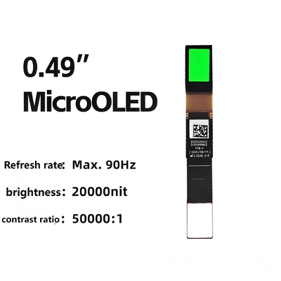 0.49 Inch OLED Micro Screen 20000cd/M² High Brightness 1920*1080 Full HD