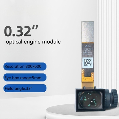 0.32 inci Berbasis Silikon Mini OLED Modul 4K OLED Microdisplay 800 * 600 Self Luminous