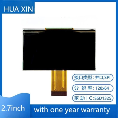 2.7 Inch Oled Touch Panel PMOLED Display 128*64 Monochrome Low Power Consumption