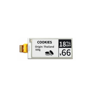 2.9 Inch E Paper Display 128X296 SPI Interface ISO9001 Certified