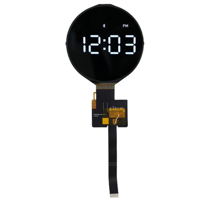 5 Inch Round TFT Display 1080*1080 Resolution 50PINS MIPI Interface Driving IC HX8399C 350cd/M2