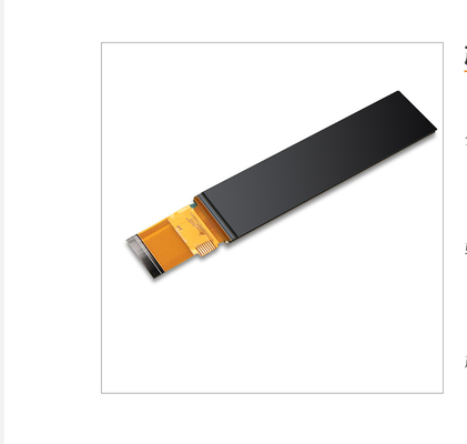 3.4 inch bar type TFT Display 180X640  Resolution 16pins MCU  Interface 300cd/m² 